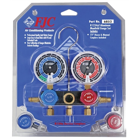 Fjc R-1234Yf Manifold Gauge Set 6852